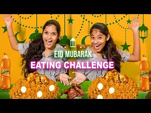 Mutton Biryani Eating challenge 🍲🥵 ചെറിയ പെരുന്നാൾ Special ☪️ Eid Mubarak l Chattambees