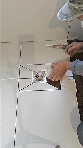 How to Install Floor Drain Tiles