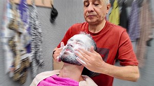 317K views · 3.3K reactions | Turkish barber LOTIONS AND POTIONS! - Tbilisi  #shave #relax #Massage #barbershop | Shaves and Massages | Facebook