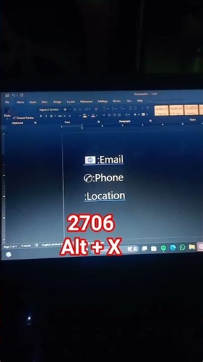 How to add symbols in your PPT presentation #words #windows #ppt #microsoft