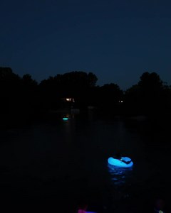 Glow Float every Friday night, starting at 8:30pm🌌‼️ | River Ranch Resort