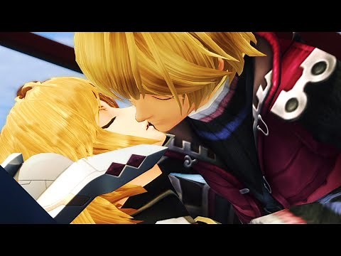 Shulk & Fiora Kiss Scene - Xenoblade Chronicles: Definitive Edition - Special Event Scene