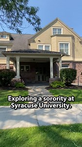 Sigma Delta Tau, 336 Comstock Avenue. The house was built sometime near the turn of the 20th century and was once home to Austin Carleton Chase (and was actually 312 Comstock). Chase came to Syracuse at the age of 21 after learning the piano making trade and began manufacturing and selling musical instruments for the next 30 years. He was highly involved in local real estate and was instrumental in developing University Hill. He was also president of the Syracuse Chilled Plow Company, making it 