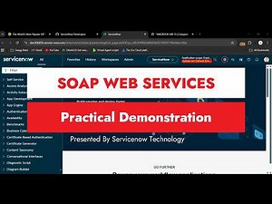 SOAP Web Services Practical Demonstration In Servicenow