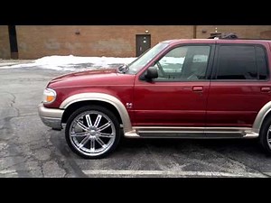 2000 Ford Explorer on 24's