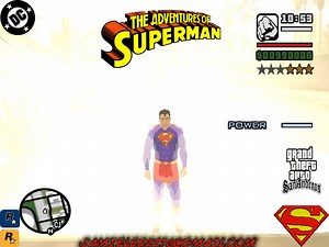 SUPERMAN SA BETA v1.0 addon - Grand Theft Auto: San Andreas