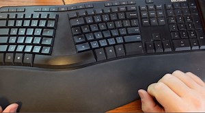 Watch Microsoft Ergonomic Keyboard Review ﹙with typing test﹚ on Amazon Live