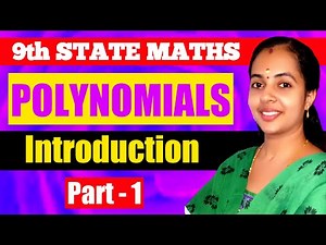 POLYNOMIALS ബഹുപദങ്ങൾ/INTRODUCTION/9TH STATE MATHS CHAPTER 8/KERALA SYLLABUS