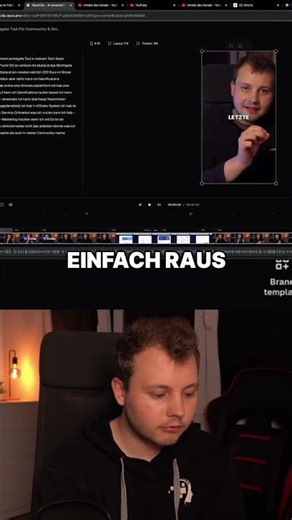 Automatic Video Editing mit Opus