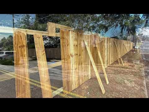 How to make a Dog-Eared wood fence