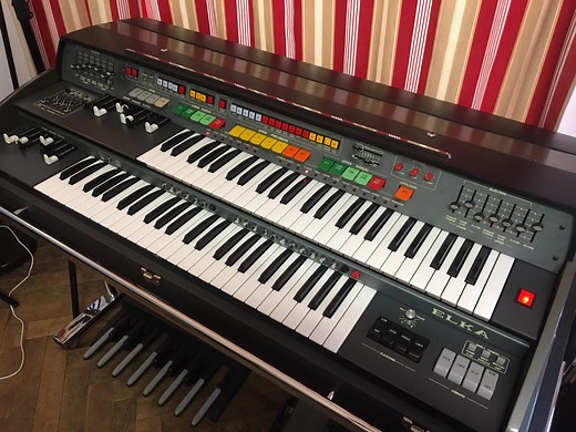 ELKA Artist 707 and X-705