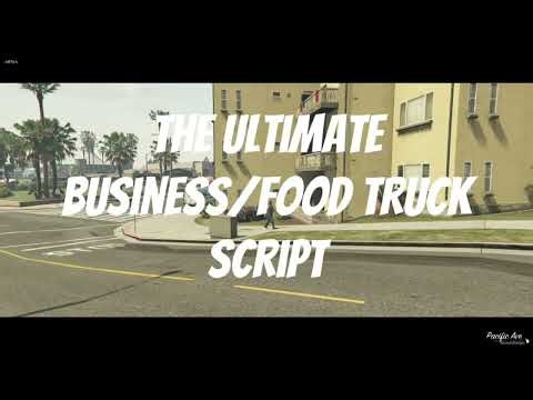 The Ultimate Work / Food Truck Script | Custom Trucks, Usable Items | ESX | OX Inventory | FIVEM |