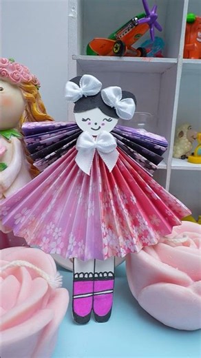 How to make Paper Doll | Easy kids craft ideas