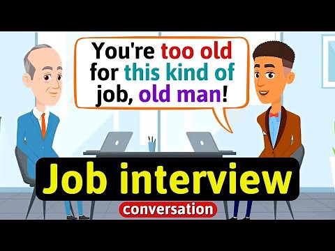 Job interview Conversation (Everyday English conversation) - English Conversation Practice
