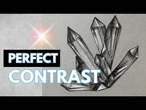 TRANSFORM YOUR CRYSTAL DRAWING With CONTRAST and TEXTURE