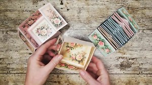 Paper Box Printable, Origami, Junk Journal Kit, Roses, Shabby Chic, Pretty Nesting Boxes, Papercrafts, Card Making, Craft Supplies Download - Etsy