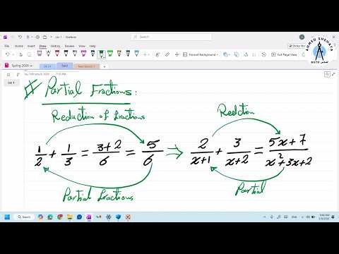 Calculus 2 | Lec 1 | Partial Fractions