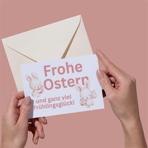 10 Easter Cards to Print Yourself - Lovingly Designed for Easter - Etsy