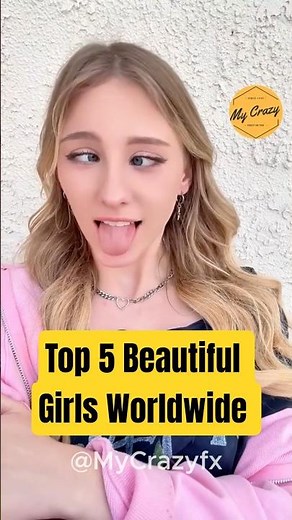 Top 5 Beautiful Girls Worldwide with the Most Amazing Facial Expressions Melody Marks