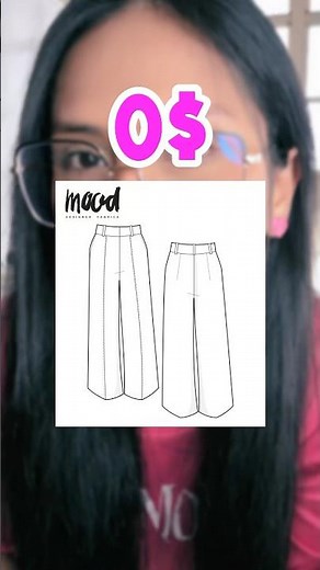 Volvimos con patrones GRATIS💰💕Mood Fabrics es de mis páginas favoritas! Leer descripción⬇️