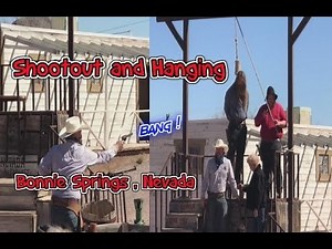 Unfortunately Bonnie Springs is gone now. Lots of families remember going here. It was just outside of Las Vegas near Red Rock with cool attractions like gunfights , a hanging , a melodrama in the opry house , stores with all kinds of stuff , a good restaurant , petting zoo , horseback riding .