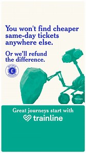 It doesn't take a super-smart cyborg to figure out our Best Price Guarantee finds you the best ticket prices. | Trainline | Facebook