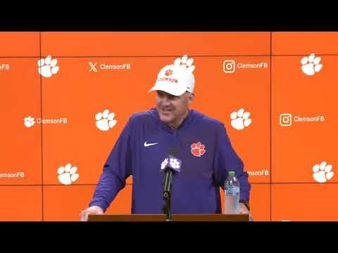 Chad Morris updates latest from Clemson spring practice