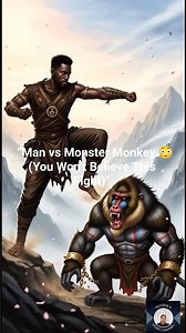 Man vs Monster Monkey |You Won’t Believe This Fight
