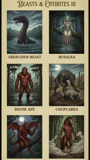 Unbelievable Beasts and Entities: Scary Mythical Creatures