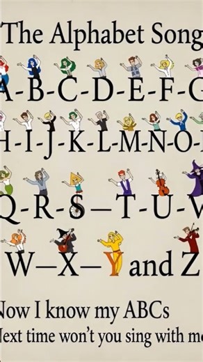 The Alphabet SongA - B - C - D - E - F - GH - I - J - K - L-M-N-O-P Q - R - S — T - U - VW — X — Y-Z