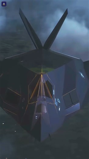 F 117 Nighthawk ✈️ America’s Invisible Aircraft #facts #airplanesafety