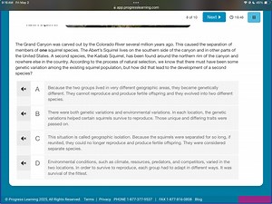 9:16 AM Fri May 245\%app.progresslearning.com8 of 10Next19... | Filo