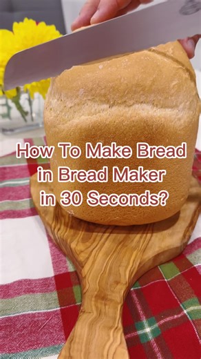 How to Make Bread in Bread Maker in 30 Seconds? #bread #breadrecipe #easyrecipe #baking #dough #homemadebread #quickrecipes #homemadebread #homemade Follow us for more. 😊☀️🌺 Our blog is: www.workingparentsdiary.com
