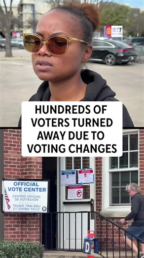 New voting guidelines have caused confusion among Dallas County voters. Now, Congresswoman Jasmin Crockett is calling to extend voting hours, which are set to close at 7 P.M. today. Visit our bio for live updates in the Texas primary elections. We reached out to Dallas County elections office regarding voter issues but have not heard back. #texasprimary #elections #dallas