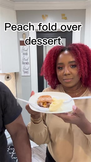 Delicious Peach Fold Over Dessert Recipe