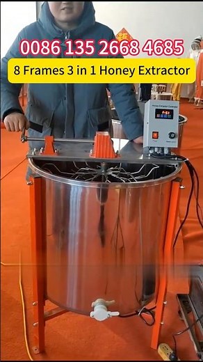 How to Use 8 Frames 3 in 1 Honey Extractor
