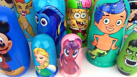 LOTS OF NESTING DOLLS! PJ Masks, Paw Patrol, Bubbl by Victor Pizzey felecia187 MEGA CANADIAN HERO RD AB. - Dailymotion