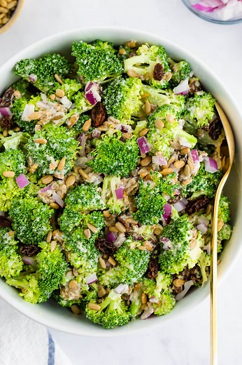 Vegan Broccoli Salad