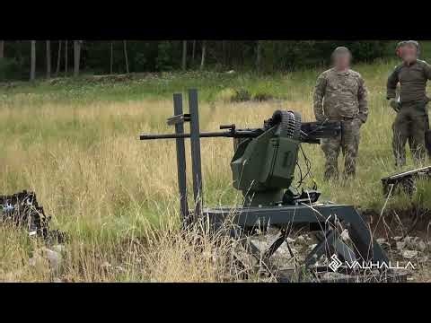 First live-fire test of a 12.7 mm caliber weapon on the LOKI RWS
