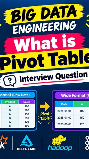 WHat is Pivot Table - Big Data Engineering