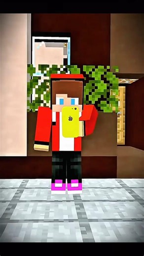 💃 Cute Minecraft Girl Dance! #shorts