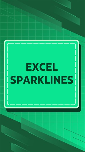 Grant Huang | How to Insert Sparklines in Excel ✅Just comment “JOIN” and I’ll DM you the details so you can save your seat. #excel #exceltips... | Instagram
