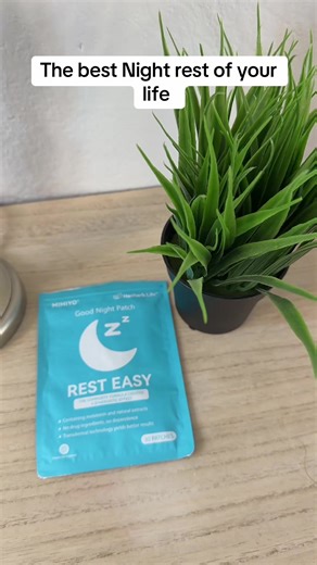 I got a cold and slept through the night with Mihiyo good night patch. #melatonin #mihiyo #goodnight #ltheanine #chamomile