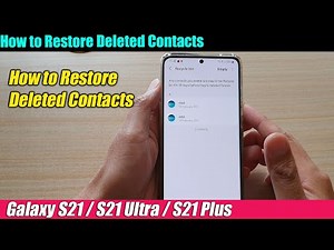 iPhone 12/12 Pro: How to Restore Deleted Contacts
