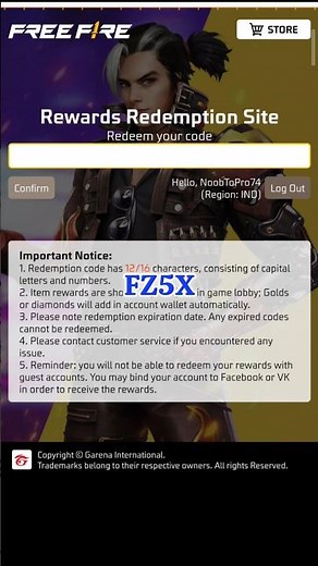 FF REDEEM CODE TODAY | Free Fire Redeem Code 22 March 2026 | Free Rewards & Diamonds