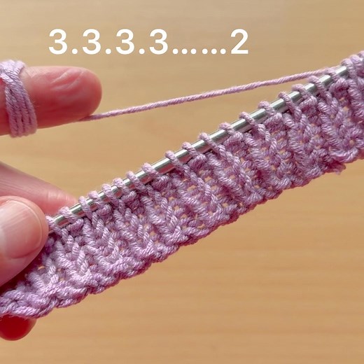 11K views · 95 reactions | Kolay örgü modeli #knitting #Orgu | Design & Knitting House | Facebook