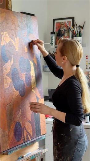 Reche süsse Ernte ✨👌 #art #artdeco #painting #kunst #artist #malerei #artwork #acrylicpainting