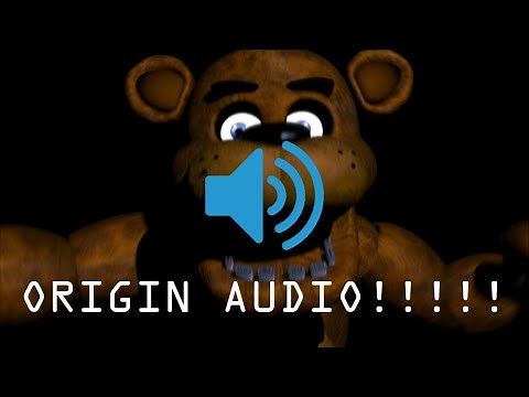 FNAF SCREAM ORIGIN AUDIO FOUND!!!!!