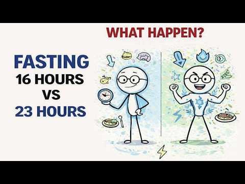 Science Explained: What Happens When You Fast 16 Hours (16:8) vs 23 Hours (OMAD)?
