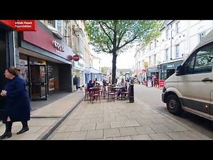 Tour & walking Around Paignton High Street South Deven Torquay 2023